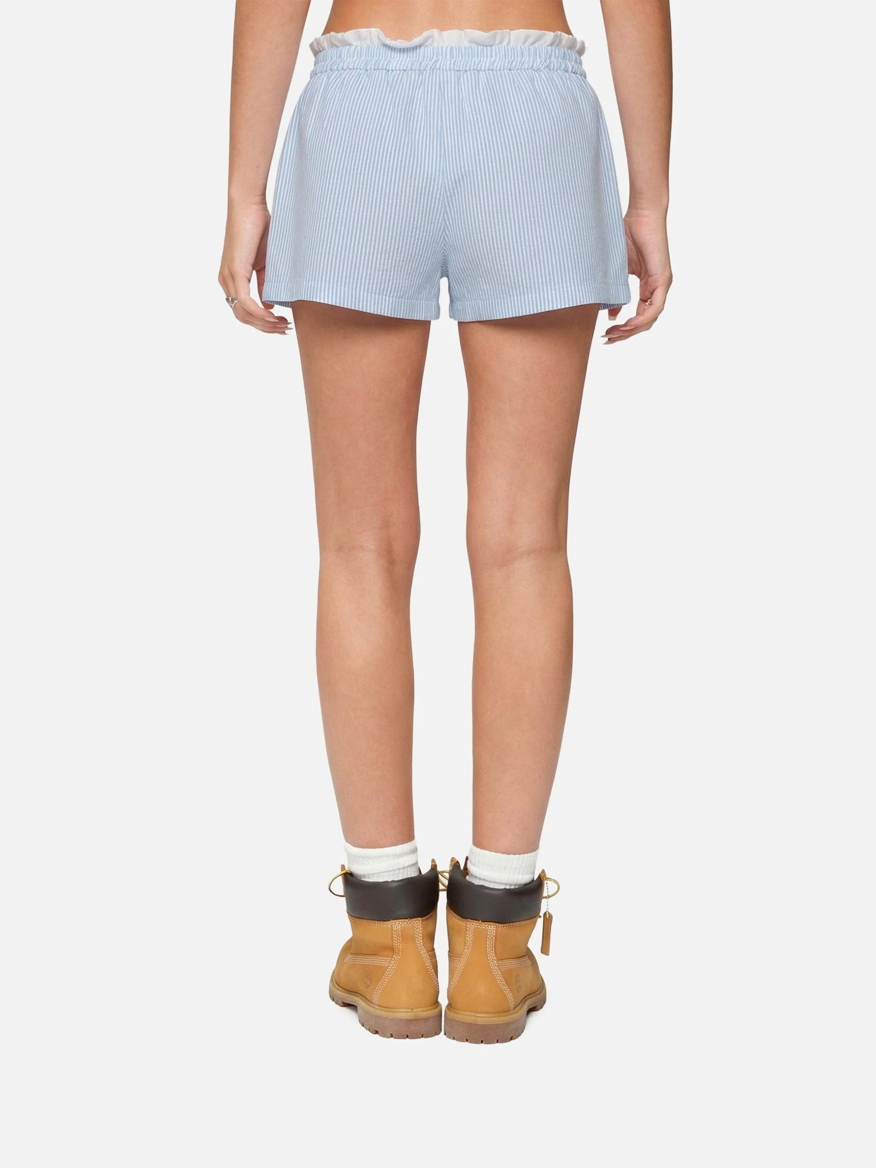 Aelfric Eden Stripe Double Waist Micro Shorts - Image 3