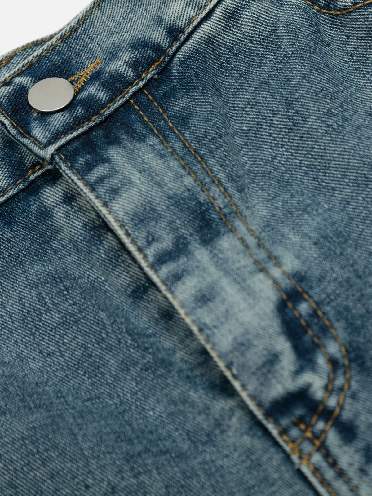 Aelfric Eden Stripe Deconstruction Barrel Longline Jorts - Image 8
