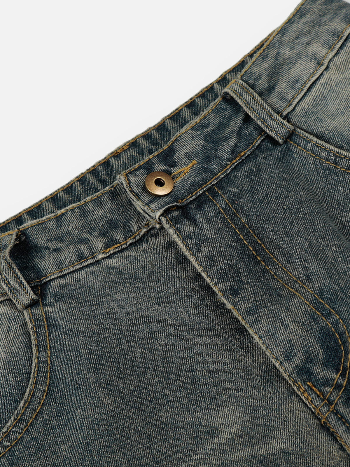 Aelfric Eden Studded Baggy Barrel Jeans - Image 3