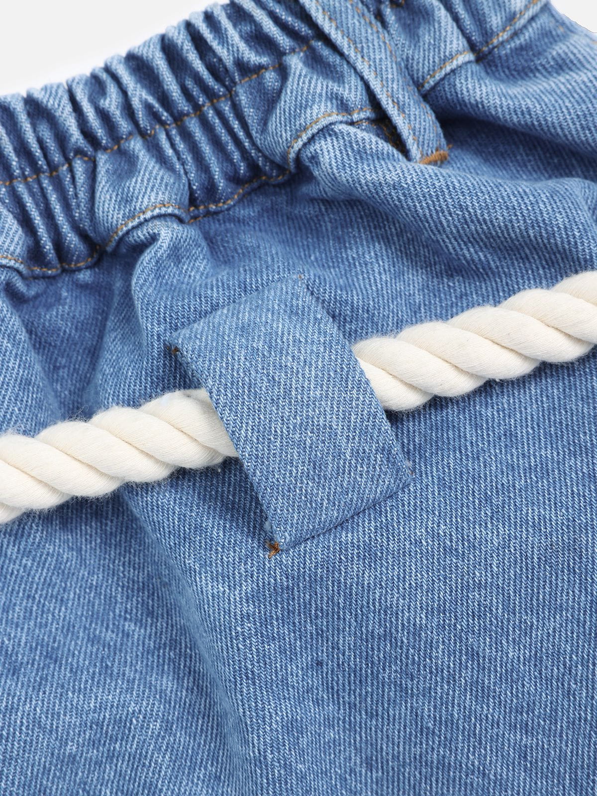 Aelfric Eden Super Baggy Drawstring Waist Jeans - Image 10