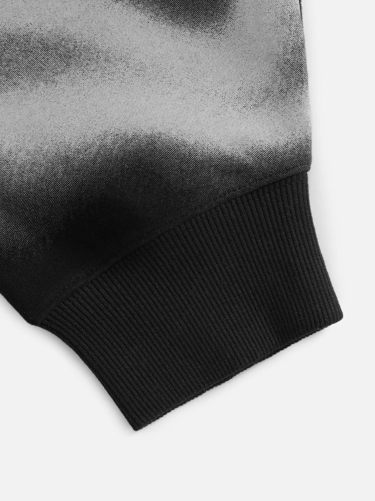 Aelfric Eden Oversized Thermal Imaging Blurring Print Pullover Hoodie - Image 5