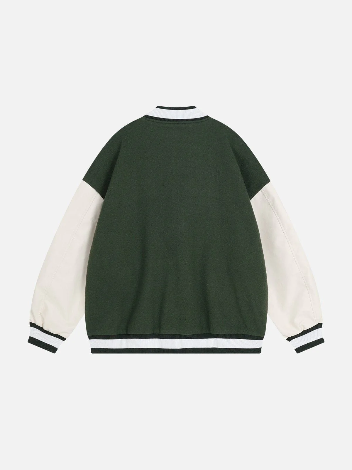 Aelfric Eden Towel Embroidery Badge Varsity Jacket - Image 3