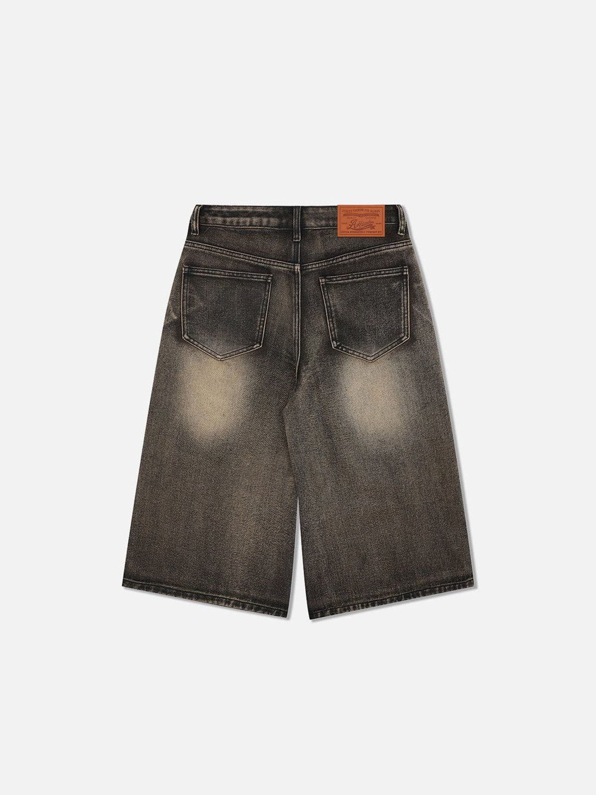Aelfric Eden Vintage Washed Longline Jorts - Image 10
