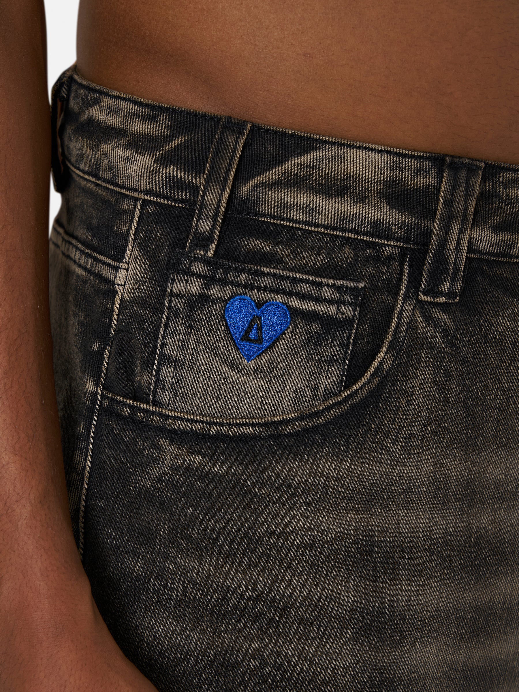 Aelfric Eden Vintage Washed Longline Jorts - Image 8