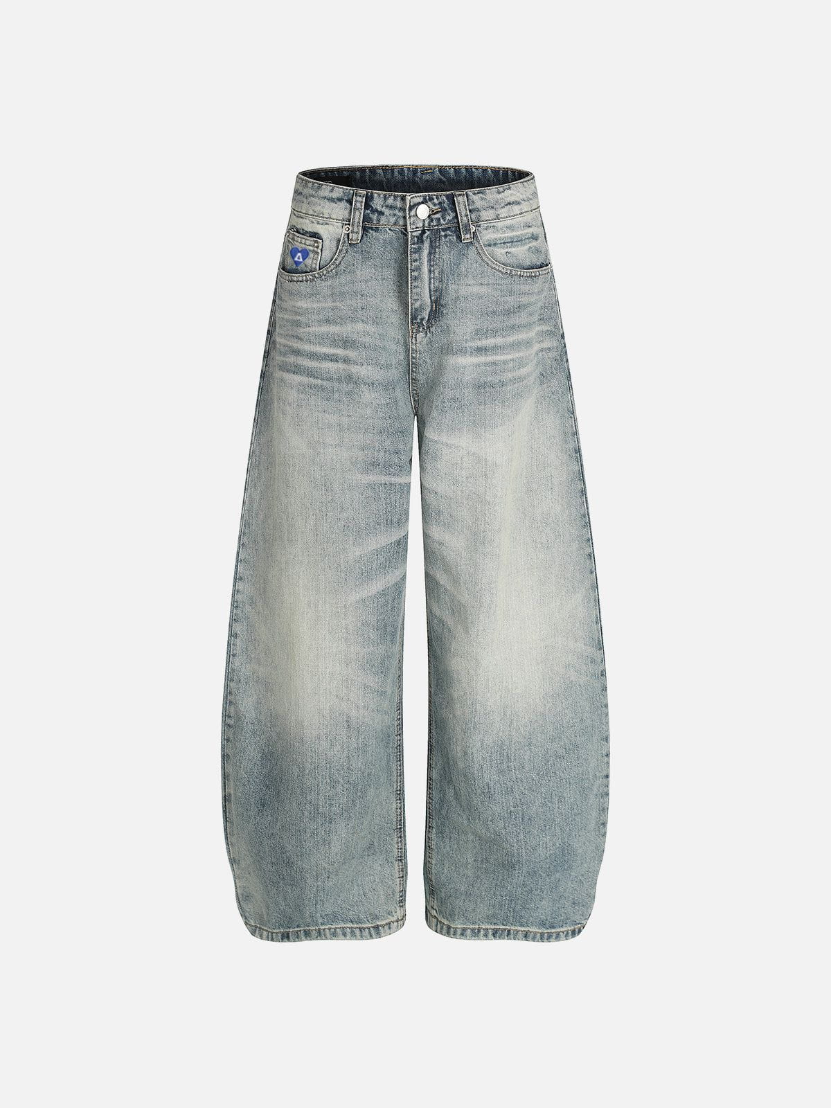 Aelfric Eden Baggy Barrel Washed Jeans - Image 2