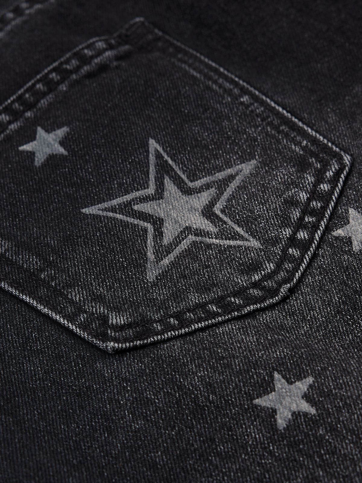 Aelfric Eden Baggy Barrel Star Jeans - Image 7