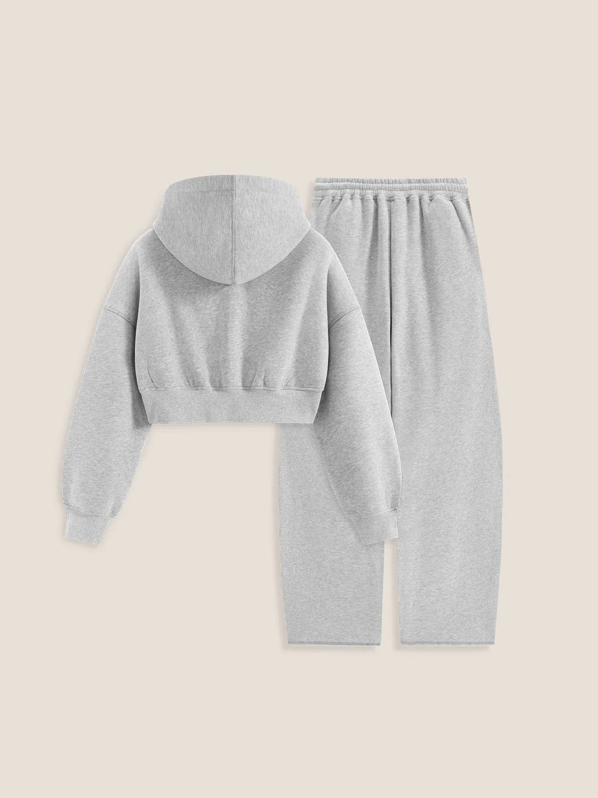 Soufflé Cropped Cloud Hoodie Set - Image 7