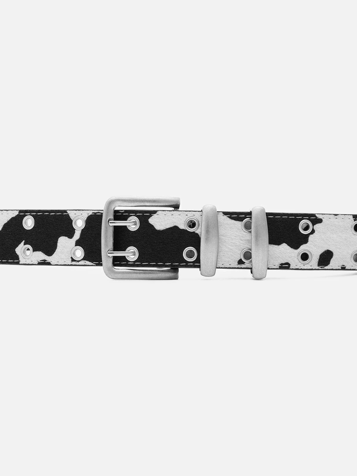 Cow Print Studded Belt - Image 4