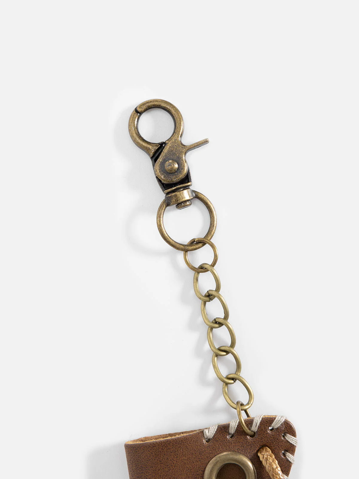 Faux Leather Keychain - Image 3