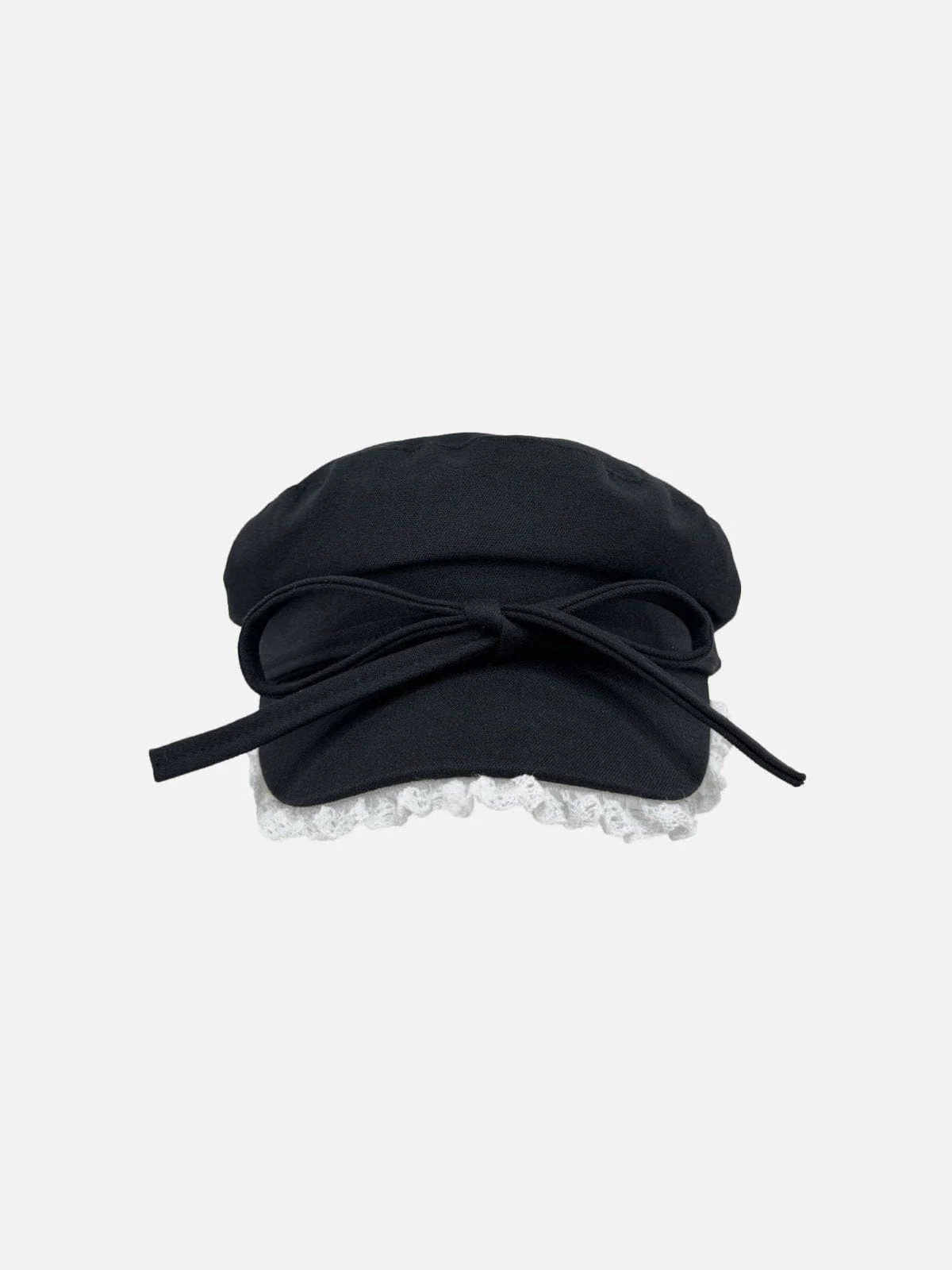 Lace Patchwork Beret - Image 5