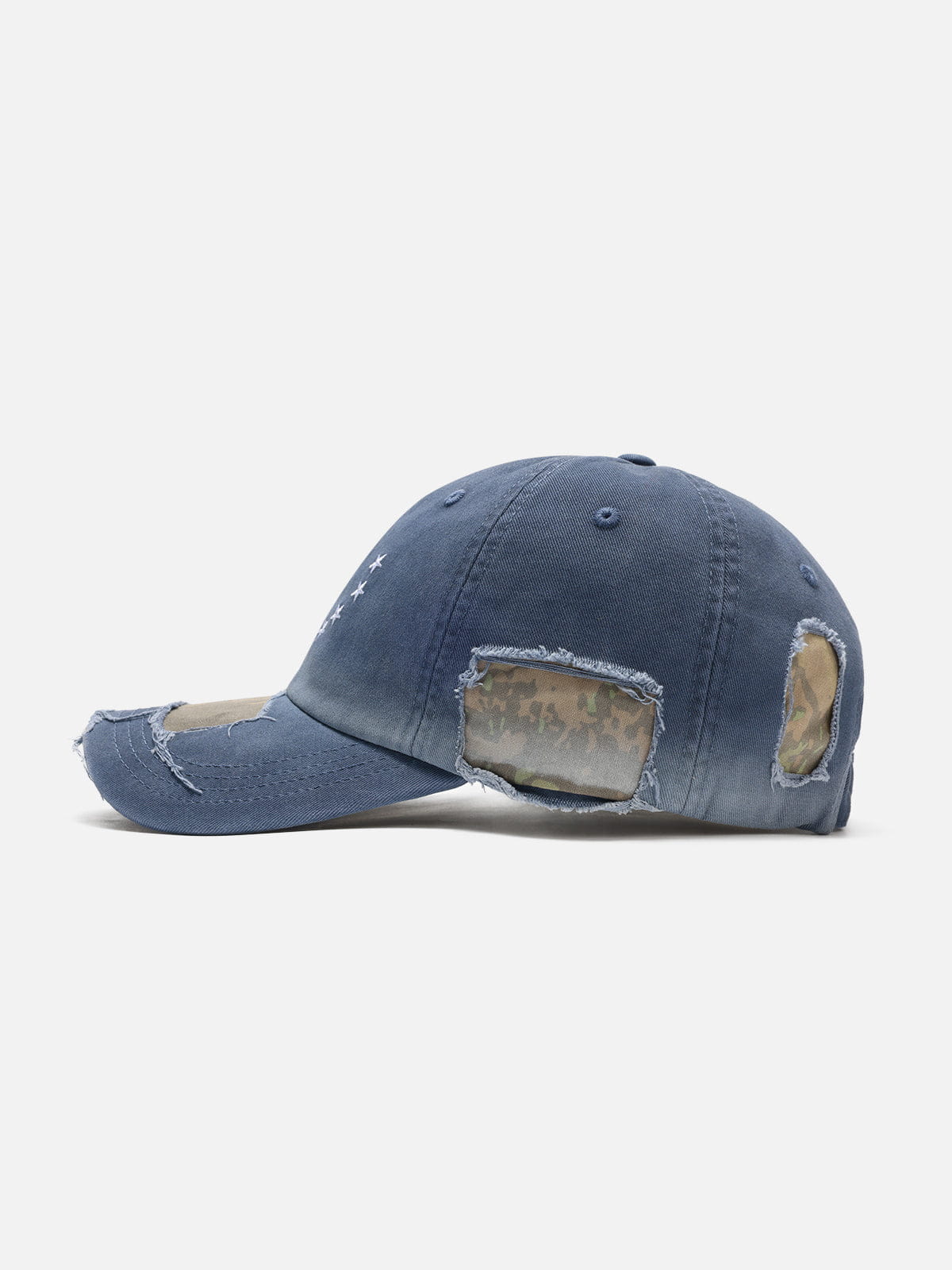 Star Patch Distressed Cap - Image 6