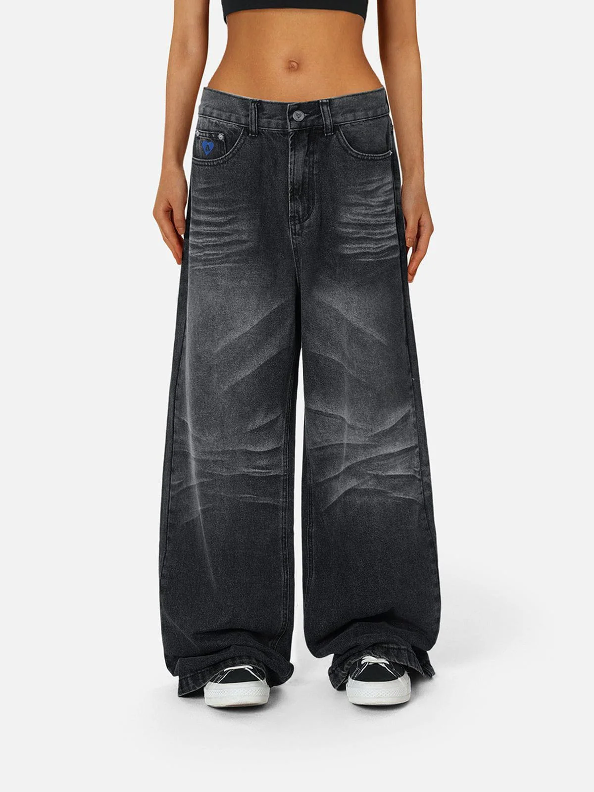 Aelfric Eden Baggy Folds Jeans - Image 3