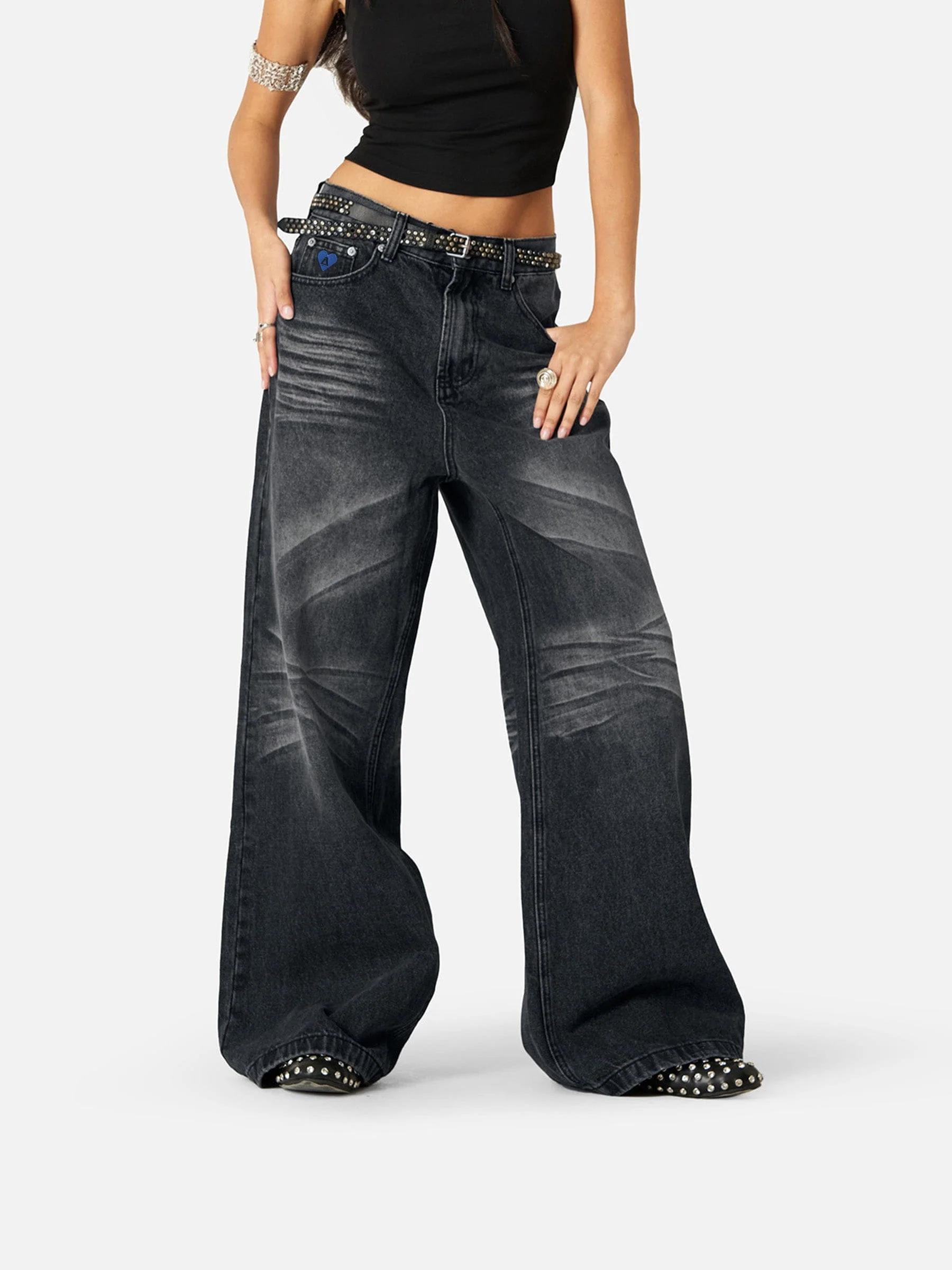 Aelfric Eden Baggy Folds Jeans - Image 4