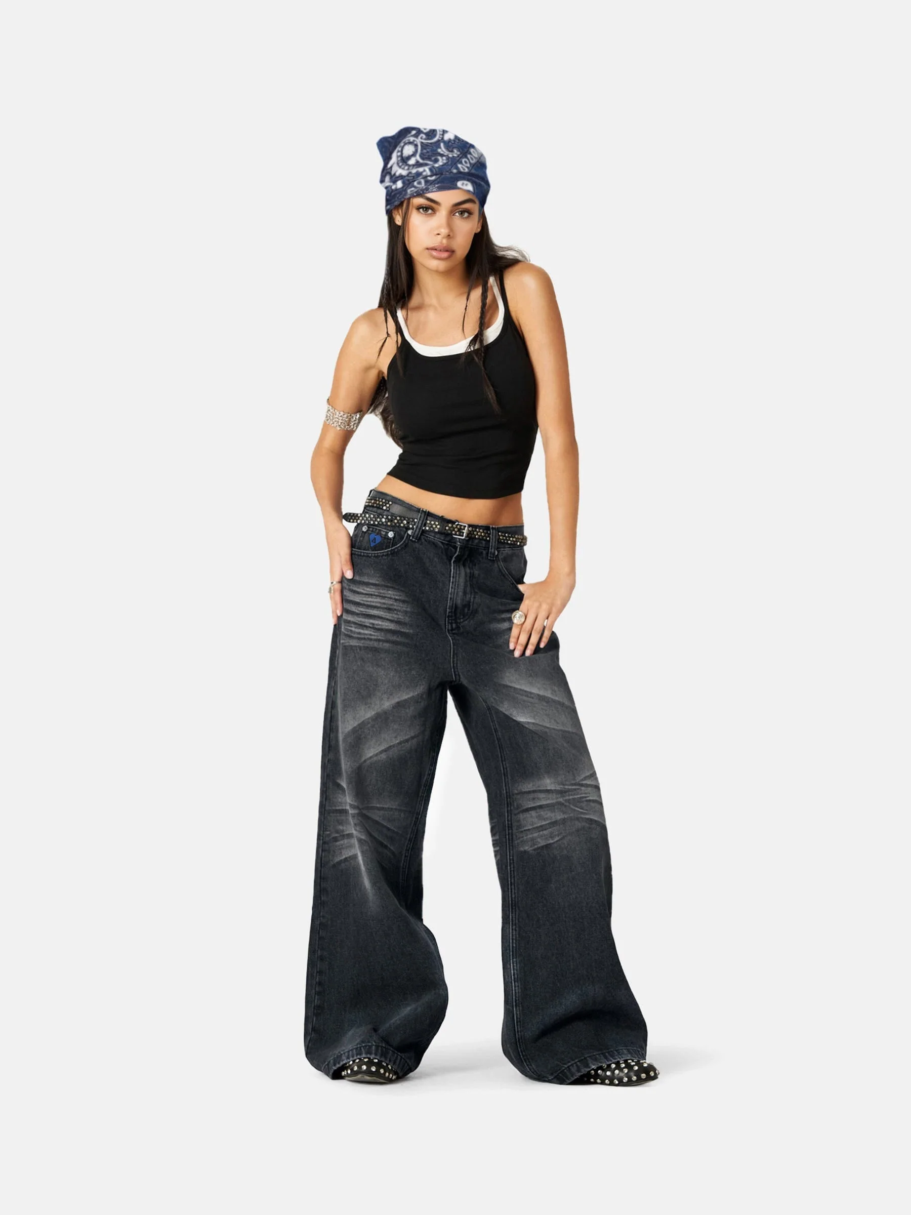 Aelfric Eden Baggy Folds Jeans - Image 6