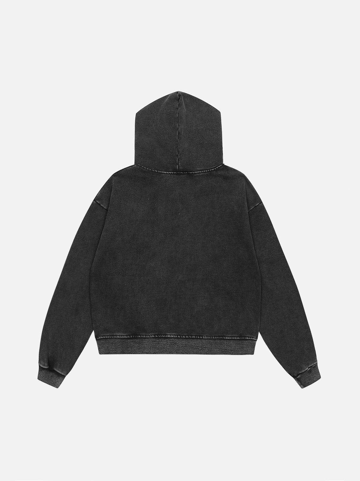 Aelfric Eden Boxy Solid Zip Up Hoodie - Image 11